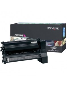 Toner return program Lexmark magenta  C7700MS