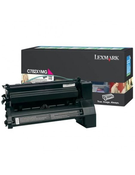 Toner altissima resa return program Lexmark magenta C782X1MG