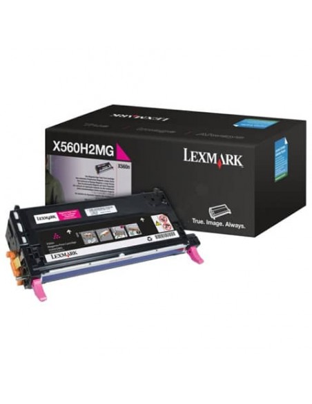 Toner alta resa Lexmark magenta  X560H2MG