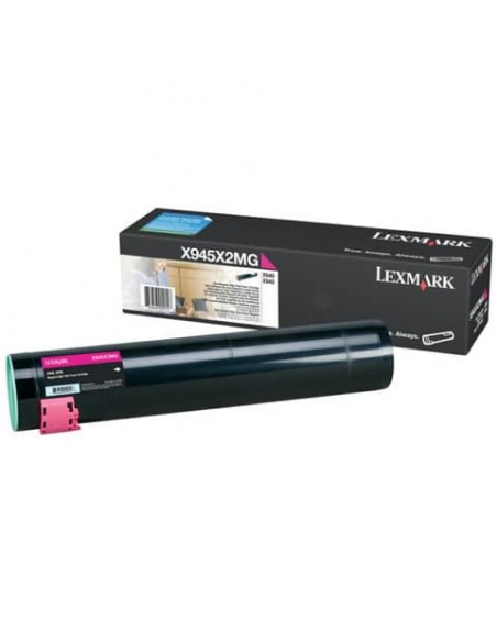 Toner alta resa Lexmark magenta  X945X2MG
