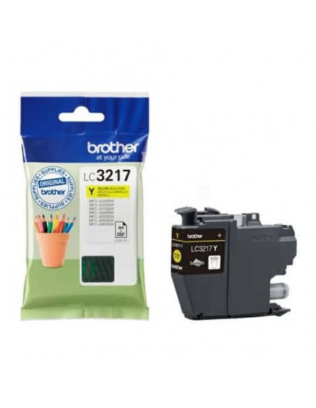 Cartuccia inkjet Brother giallo  LC-3217Y