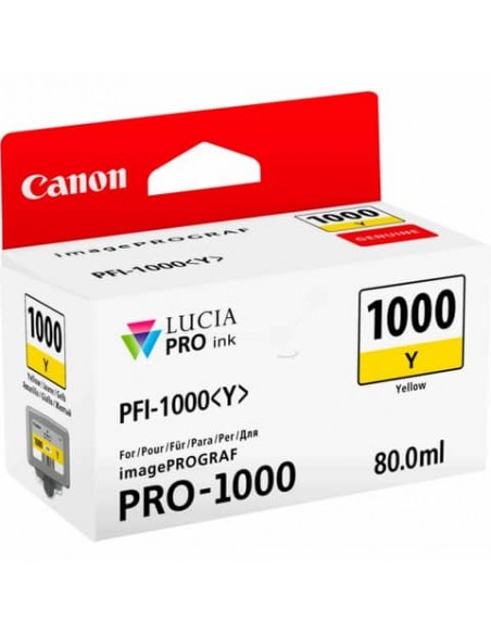 Cartuccia inkjet PFI-1000Y Canon giallo  0549C001