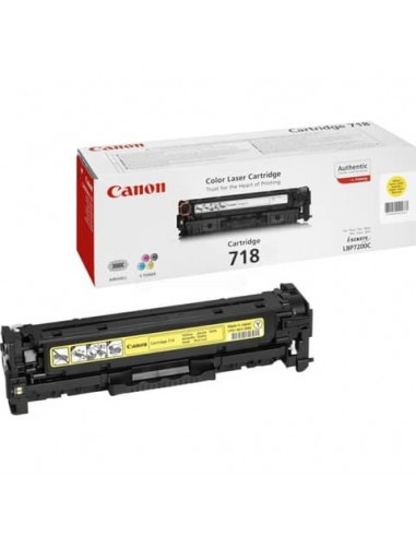 Toner CRG 718 Y Canon giallo  2659B002