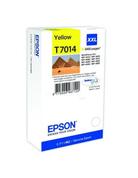 Cartuccia inkjet altissima resa ink pigmentato T7014 Epson giallo C13T70144010