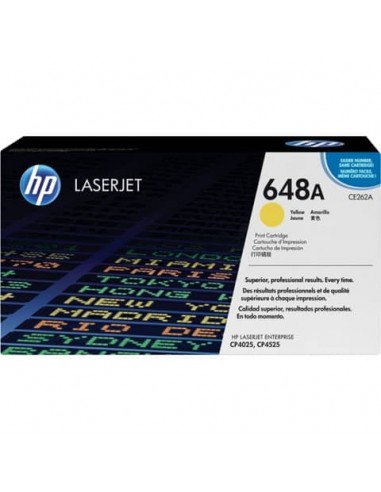 Toner 648A HP giallo standard CE262A