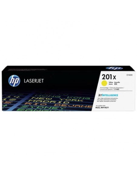 Toner alta capacità 201X HP giallo  CF402X