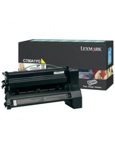 Toner return program Lexmark giallo  C780A1YG