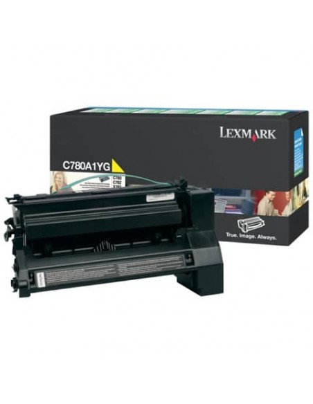 Toner return program Lexmark giallo  C780A1YG