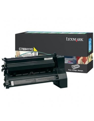 Toner alta resa return program Lexmark giallo C780H1YG