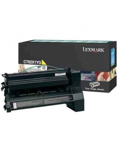 Toner altissima resa return program Lexmark giallo C782X1YG