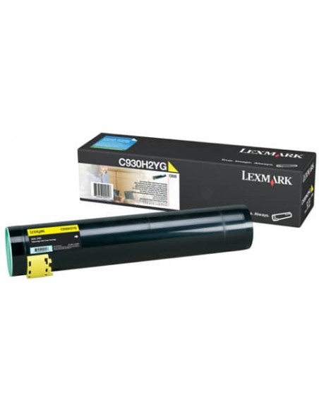 Toner alta resa Lexmark giallo  C930H2YG