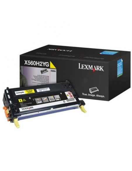 Toner alta resa Lexmark giallo  X560H2YG