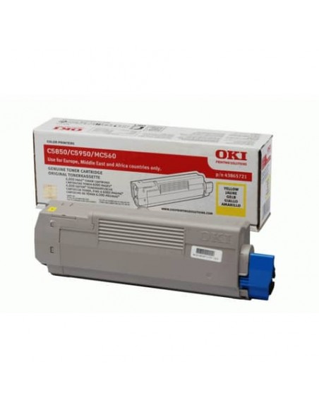 Toner Oki giallo  43865721