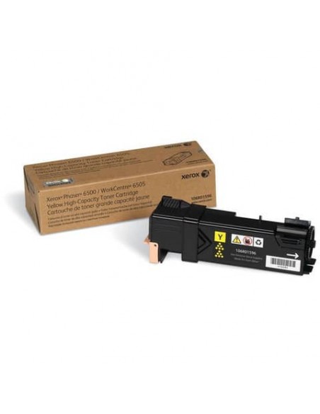 Toner alta capacità Xerox giallo  106R01596
