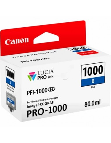Cartuccia inkjet PFI-1000B Canon blu  0555C001