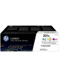 Toner 201X HP ciano+magenta+giallo  Conf. 3 - CF253XM