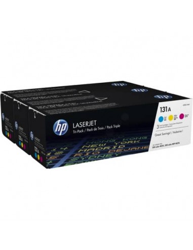 Toner 131A HP ciano+magenta+giallo  Conf. 3 - U0SL1AM