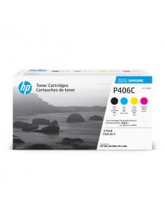 Toner CLT-P406C Samsung nero+ciano+magenta+giallo Conf. 4 - SU375A