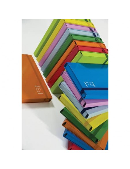 Cartella a 3 lembi con elastico piatto BREFIOCART NEW COLOR 25x35 cm dorso 2 cm verde scuro - 0221302.VE