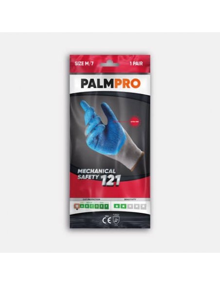 Guanti riusabili in maglia nylon senza cuciture Icoguanti blu/grigio XL NLX/XL