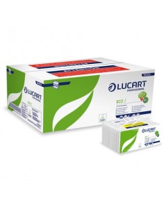 Asciugamani piegati a ''Z'' Lucart Eco Z 23x23