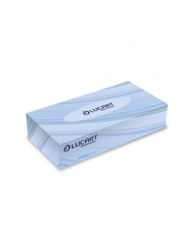 Veline Lucart Strong 100 V 2 veli pura cellulosa finitura liscia box da 100 pezzi - 841030