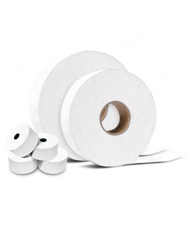 Rotoli per colonnine area di servizio Rotolificio Pugliese 57 mm x 100 m foro 12 mm  conf. da 4 - 57100CS