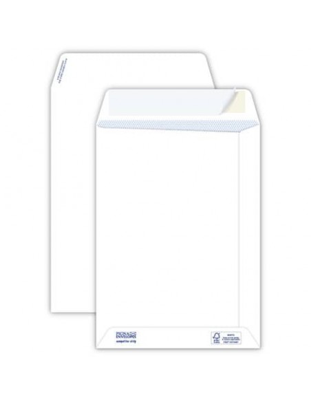 Buste a sacco bianche autoad. removibili Pigna Envelopes Competitor strip 100 g/m² 190x260 mm  conf. 500 - 0029525