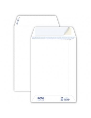 Buste a sacco bianche autoad. removibili Pigna Envelopes Competitor strip 80 g/m² 160x230 mm  conf. 500 - 0029463