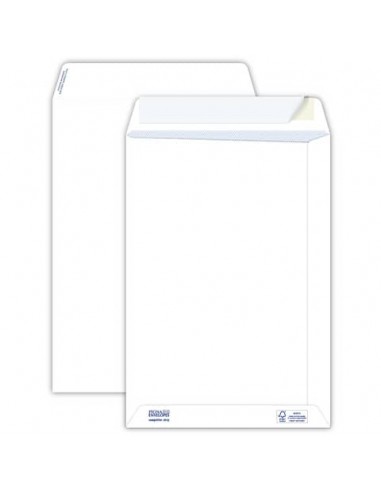 Buste a sacco bianche autoad. removibili Pigna Envelopes Competitor strip 80 g/m² 230x330 mm  conf. 500 - 0029481