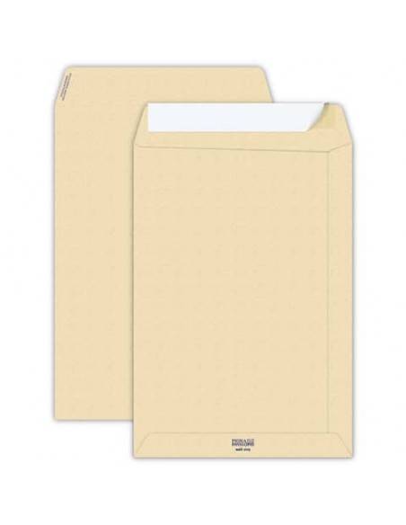 Buste a sacco Pigna Envelopes Multi Strip 23x33 cm avana Conf. 500 pezzi - 0655125