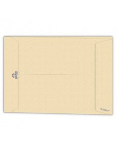Buste a sacco con soffietto Pigna Envelopes Multi Strip Large 23+4 x 33 cm avana Conf. 250 pezzi - 0655241