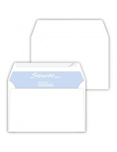 Buste senza finestra Pigna Envelopes Silver80 Strip 80 g/m² 120x180 mm bianco conf. 500 pezzi - 0097685