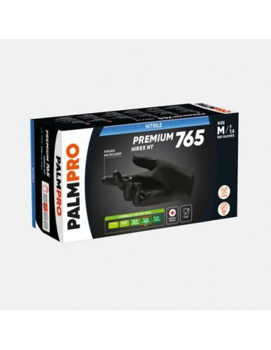 Guanto monouso ambidestro in nitrile Icoguanti nero XL conf. da 100 - ESBN/XL