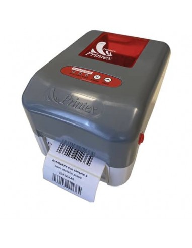 Stampante per etichette a termico diretto o trasferimento termico - grigio Printex ST/X220