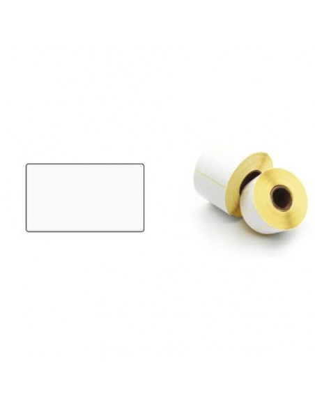 Etichette ad. in rotoli per stampanti trasf.Termico Diretto Printex 50x30 mm bianco permanente 5000 pezzi - ETE5030