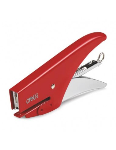 Cucitrice manuale a pinza OPENLINE passo 6 max 18 ff rosso 0185R
