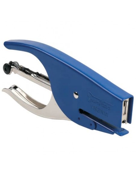 EC - Cucitrice manuale a pinza Turikan VIRGINIA passo 6 mm blu punto chiuso 0106B