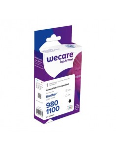 Cartuccia inkjet WECARE compatibile con Brother LC-1100BK - nero K12444W4