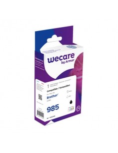 Cartuccia inkjet WECARE compatibile con Brother LC-985BK - nero K12527W4