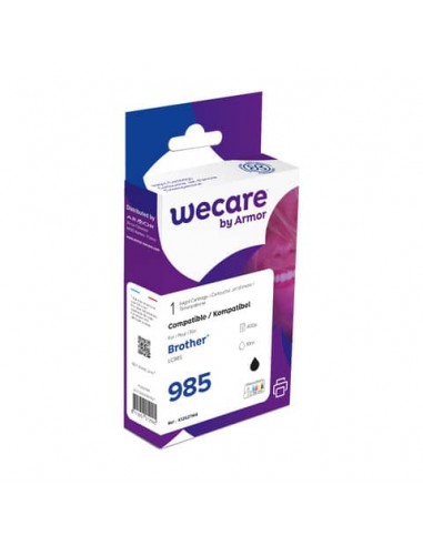 Cartuccia inkjet WECARE compatibile con Brother LC-985BK - nero K12527W4