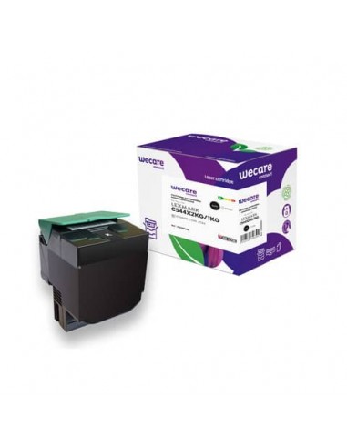 Toner WECARE compatibile con Lexmark C544X2KG - nero K15155W4
