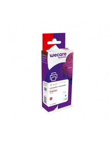 Serbatoio inchiostro WECARE compatibile con Canon 0621B001 - ciano K12384W4