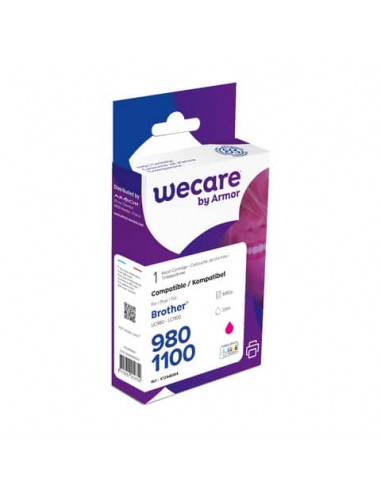 Cartuccia inkjet WECARE compatibile con Brother LC-1100M - magenta K12446W4
