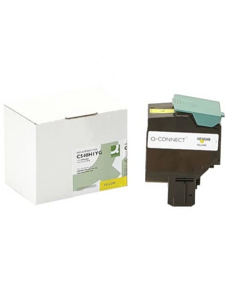 Toner Q-Connect compatibile con Lexmark C540H1YG - giallo K15470QC