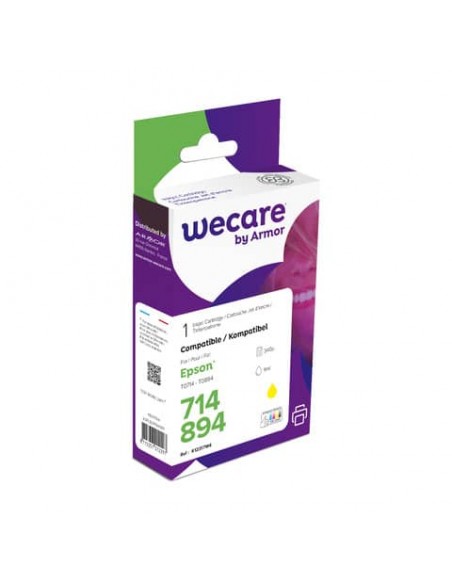 Cartuccia inkjet WECARE compatibile con Epson C13T07144012 - giallo K20391W4