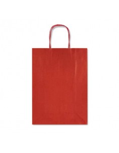 Sacchetti da regalo Rex-Sadoch Allegra tinta unita Dark 22x10x27 cm rosso conf. da 25 - SDF22-551