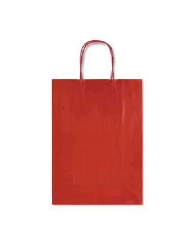 Sacchetti da regalo Rex-Sadoch Allegra tinta unita Dark 36x12x41 cm rosso conf. da 25 - SDF36-551