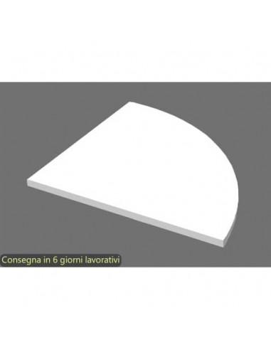 Raccordo a 90° per scrivanie Artexport Presto 80x80 cm bianco 313/3