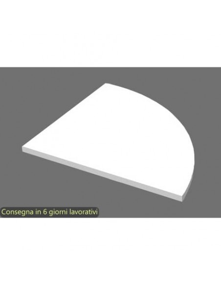 Raccordo a 90° per scrivanie Artexport Presto 80x80 cm bianco 313/3